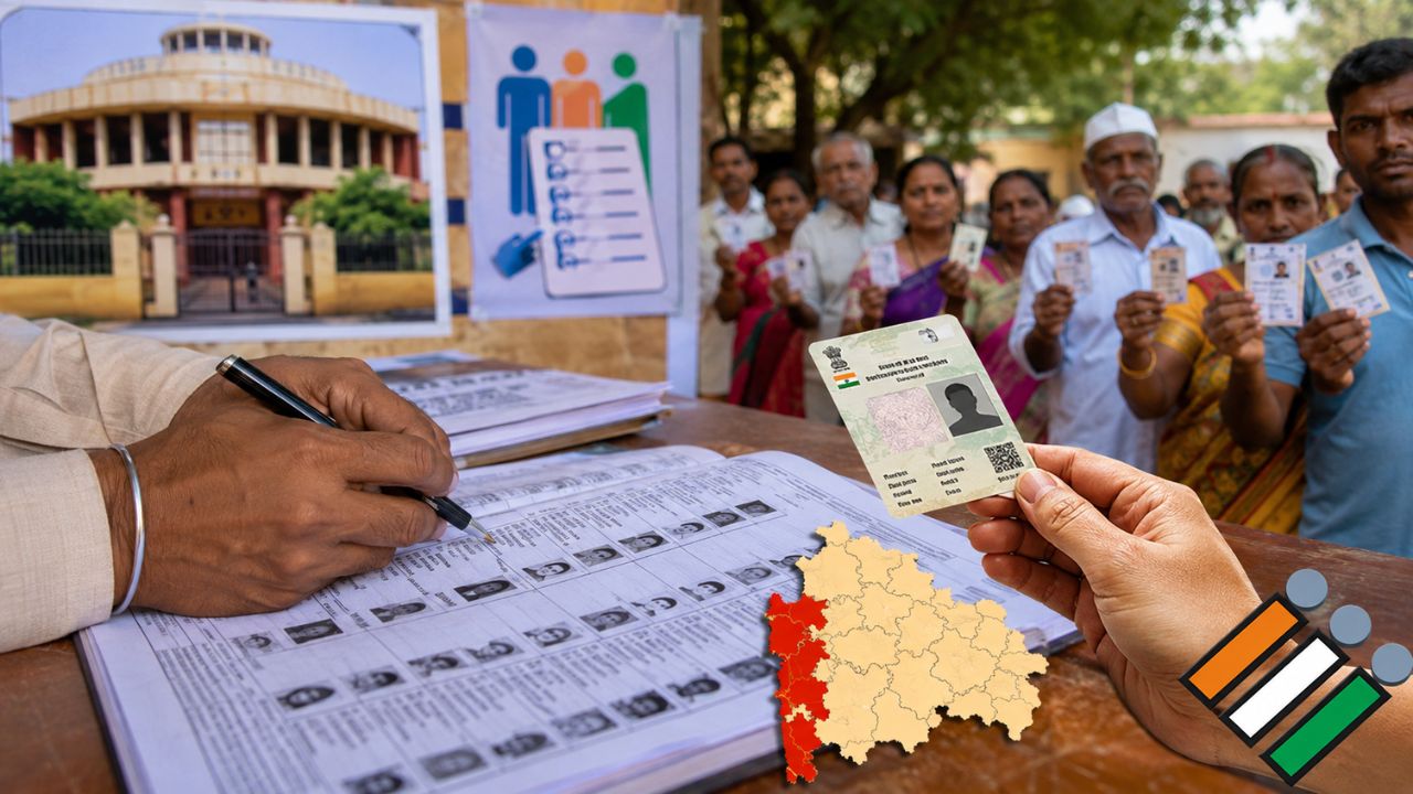 Raigad News: रायगडच्या मतदार यादीत मोठी तफावत; ५ लाख ८४ हजार गणना प्रपत्रांचे संकलनच अपूर्ण
