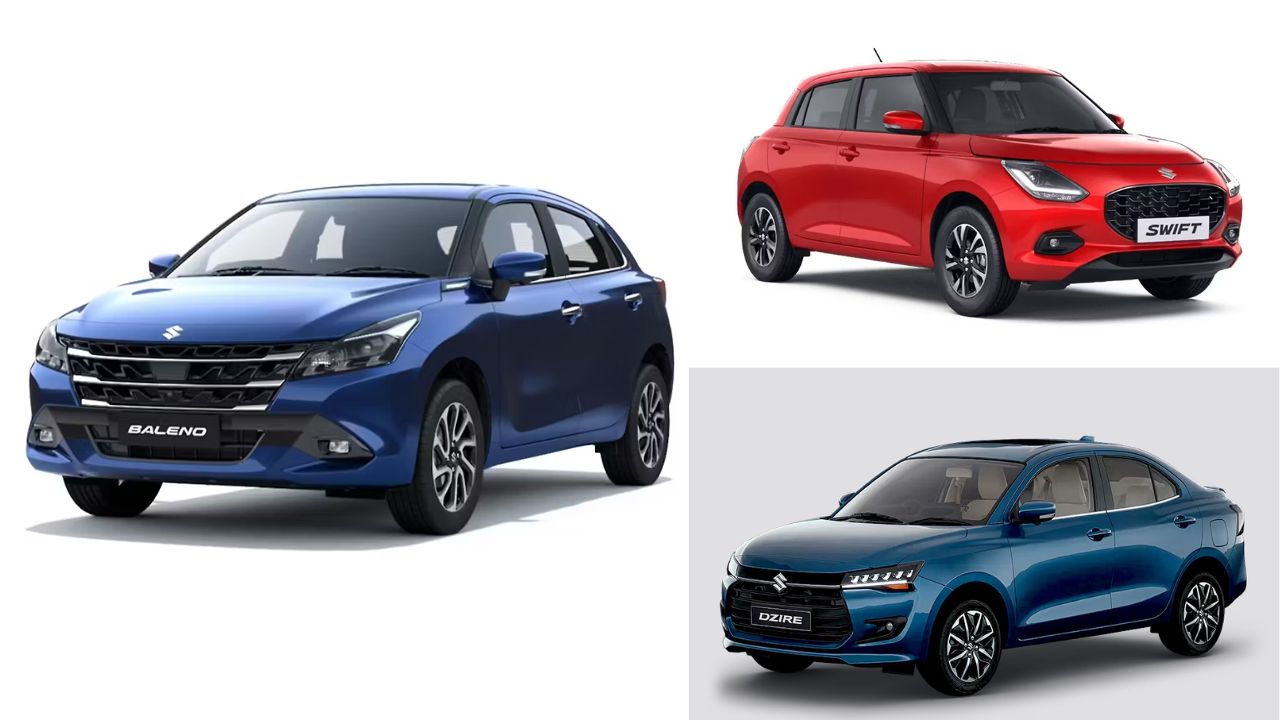 Maruti Suzuki चा मोठा धमाका! Swift, Dzire आणि Baleno आता CNG Automatic; किंमत-मायलेज पाहून व्हाल थक्क