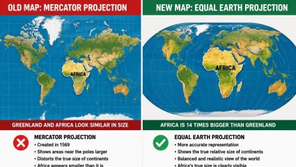Africa Map Update : आफ्रिकेचा नकाशा बदलणार; UNचा मोठा निर्णय, ‘Equal Earth’ नकाशाला १६४ देशांचा पाठिंबा