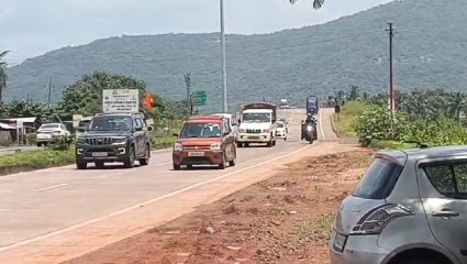 गणेशोत्सवासाठी कोकण फुल्ल! मुंबई-गोवा हायवेवर गाड्यांची भलीमोठी वर्दळ; प्रशासनाकडून विशेष पोलीस बंदोबस्त