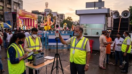 Ganeshotsav 2026: ढोल-ताशांचा गजर अन् डीजेच्या दणक्यावर पोलिसांची नजर; २०० ठिकाणी मोजली जाणार ध्वनी पातळी