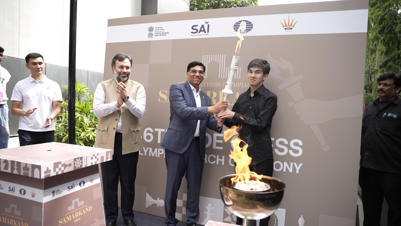 Chess Olympiad: उझबेकिस्तानमध्ये बुद्धिबळाचा महासंग्राम! अव्वल ग्रँडमास्टर जवोखिर सिंधारोवकडे मशाल सुपूर्द