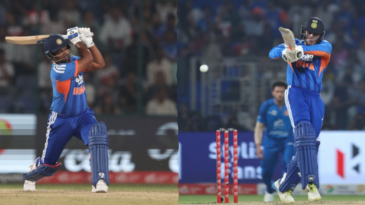 IND Vs AFG: संजू अन् अभिषेकच्या वादळी खेळीत अफगणिस्तान गार; विजयासाठी 222 रन्सची गरज