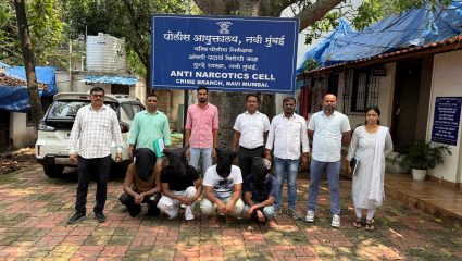Navi Mumbai Crime: कामोठ्यात ड्रग्जविरोधात पोलिसांची धडक कारवाई; ६.५ ग्रॅम हेरॉईनसह पाच जण अटकेत