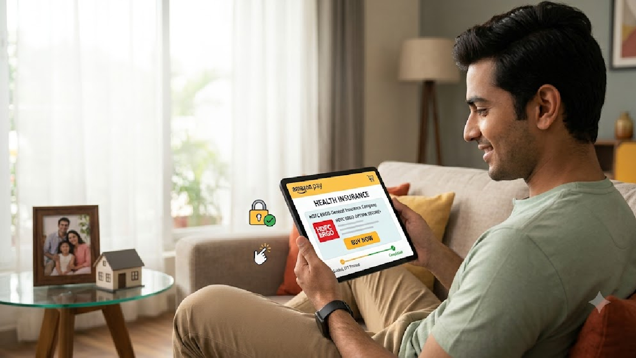 Amazon: नो स्पॅम कॉल्स, नो एजंट! अमेझॉन पेवर आता स्वतःच निवडा अन् खरेदी करा हेल्थ इन्शुरन्स