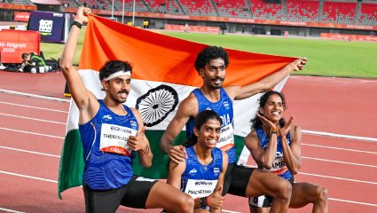 Asian Games: अवघ्या ०.०८ सेकंदांचा थरार; वियतनामला धूळ चारत भारतीय चौकडीने पटकावले ‘रौप्य’