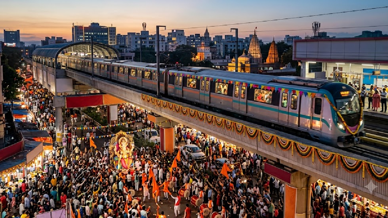 तुडुंब, तुडुंब नुसती गच्च भरली! गणेशोत्सवात Pune Metro मालामाल; 12 दिवसांत तब्बल 7 कोटी…