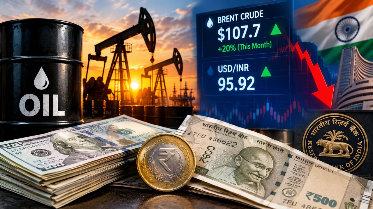 Global Economy : तेलाच्या वाढत्या दरांचा रुपयावर दबाव; डॉलरसमोर रुपया कमजोर