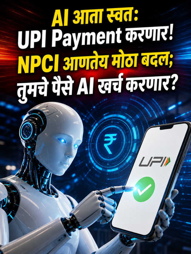 AI आता स्वतः UPI Payment करणार! NPCI आणतेय मोठा बदल; तुमचे पैसे AI खर्च करणार?
