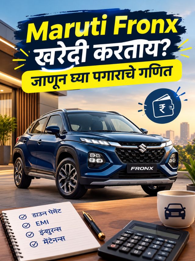 Maruti Fronx खरेदी करण्यासाठी किती पगार आवश्यक आहे?