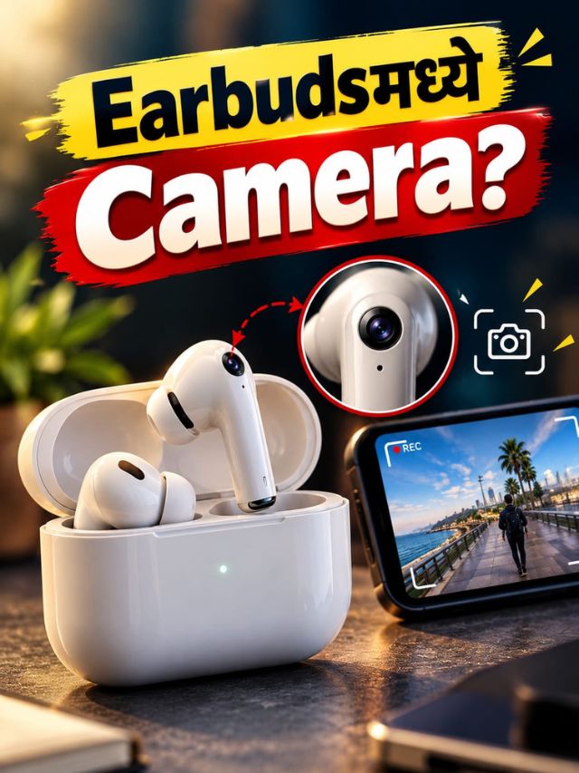Earbudsमध्ये Camera? आता कानातच येणार AI!