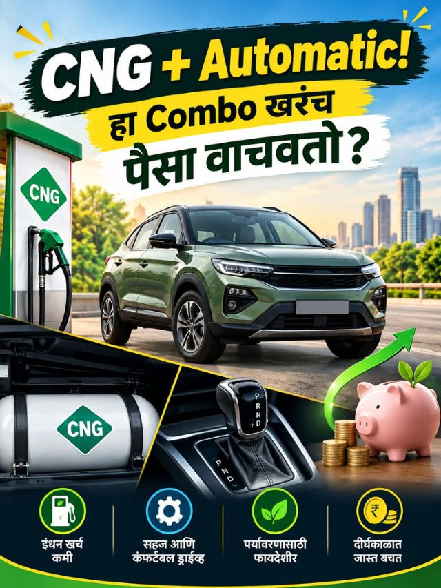 CNG + Automatic! हा Combo खरंच पैसा वाचवतो?