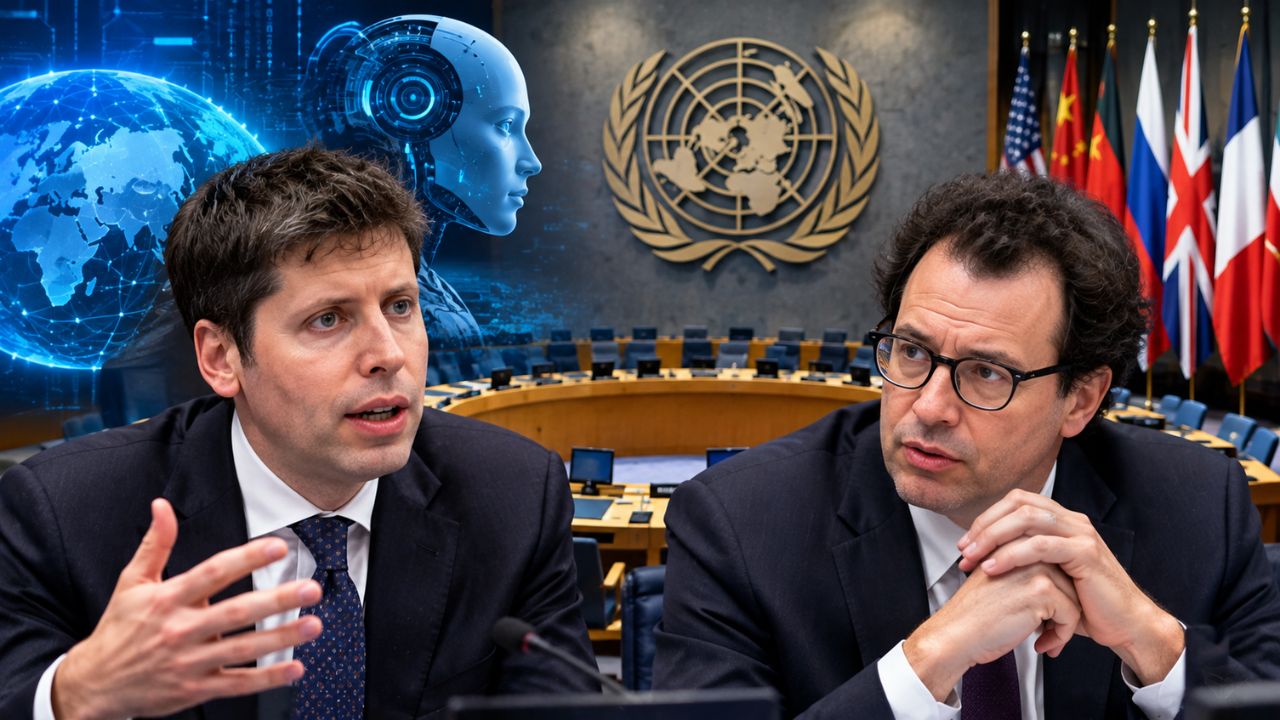 Sam Altman: ‘मिसाइल बनवणे ते युद्धाचे निर्णय घेणे, AI घेणार जगाचा ताबा’; UN बैठकीत एआय कंपन्यांच्या प्रमुखांचा जगाला गंभीर इशारा