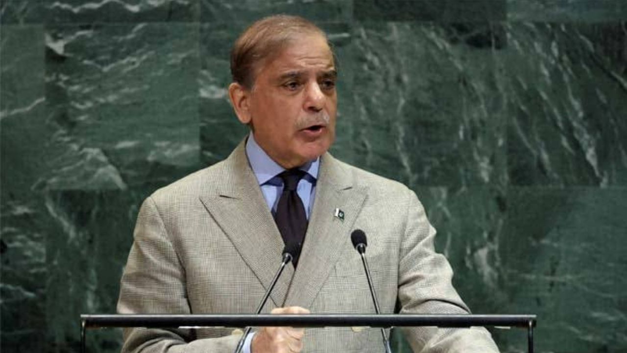 UNGA : संयुक्त राष्ट्र महासभेत हाफिज सईद प्रश्नावरून भारत-पाकिस्तानमध्ये बाचाबाची; पळून गेले गेले शहबाज शरीफ, VIDEO VIRAL