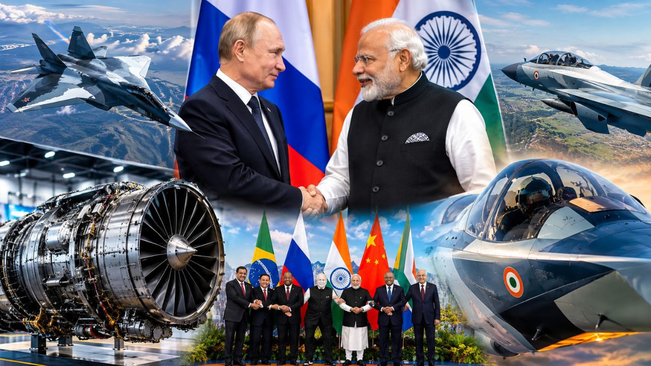 Putin In India: राष्ट्राध्यक्ष पुतिन यांचा दिल्ली दौरा; रशिया भारतात आणणार नव्या पिढीची जेट इंजिने, Su-57 लढाऊ विमानांच्या करारावर
