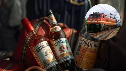 बॅगभरुन बाटल्या… Trainमधून Alcohol नेणं पडलं महागात! बिहारच्या तरुणीला अटक; काय सांगतो कायदा?