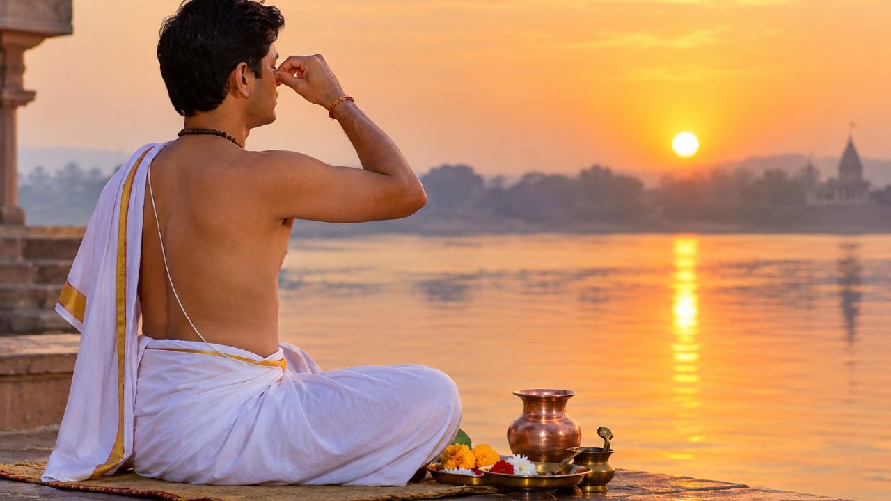 Trikal Sandhya: त्रिकाल संध्या म्हणजे काय? प्रातः, माध्यान्ह आणि सायंसंध्येचे महत्त्व जाणून घ्या