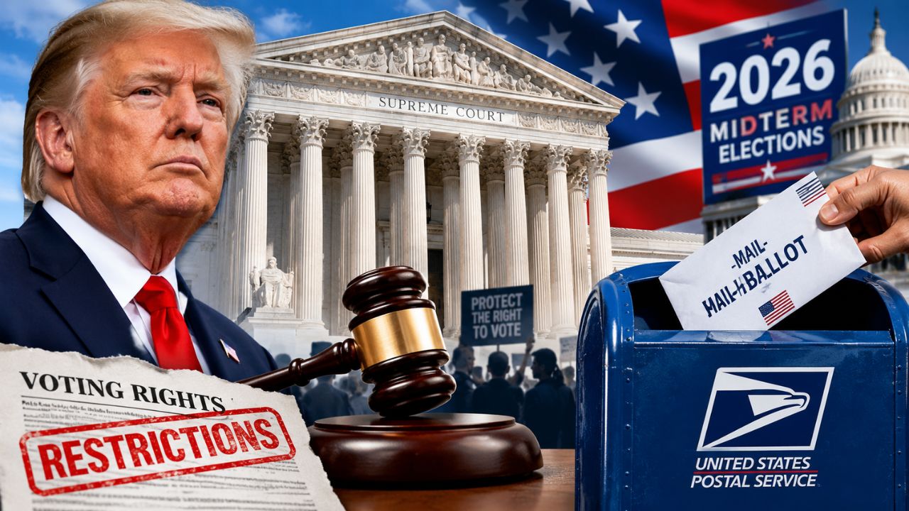 US Election : ट्रम्प प्रशासन पुन्हा सुप्रीम कोर्टात; टपाल मतदानावर निर्बंधांचा आग्रह