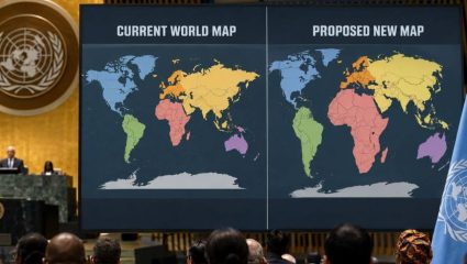 Africa Continent: 500 वर्षांनंतर जगाचा नवा नकाशा! आफ्रिका खंड युरोप अन् अमेरिकेपेक्षा मोठा; 164 देशांचा UN मध्ये पाठिंबा