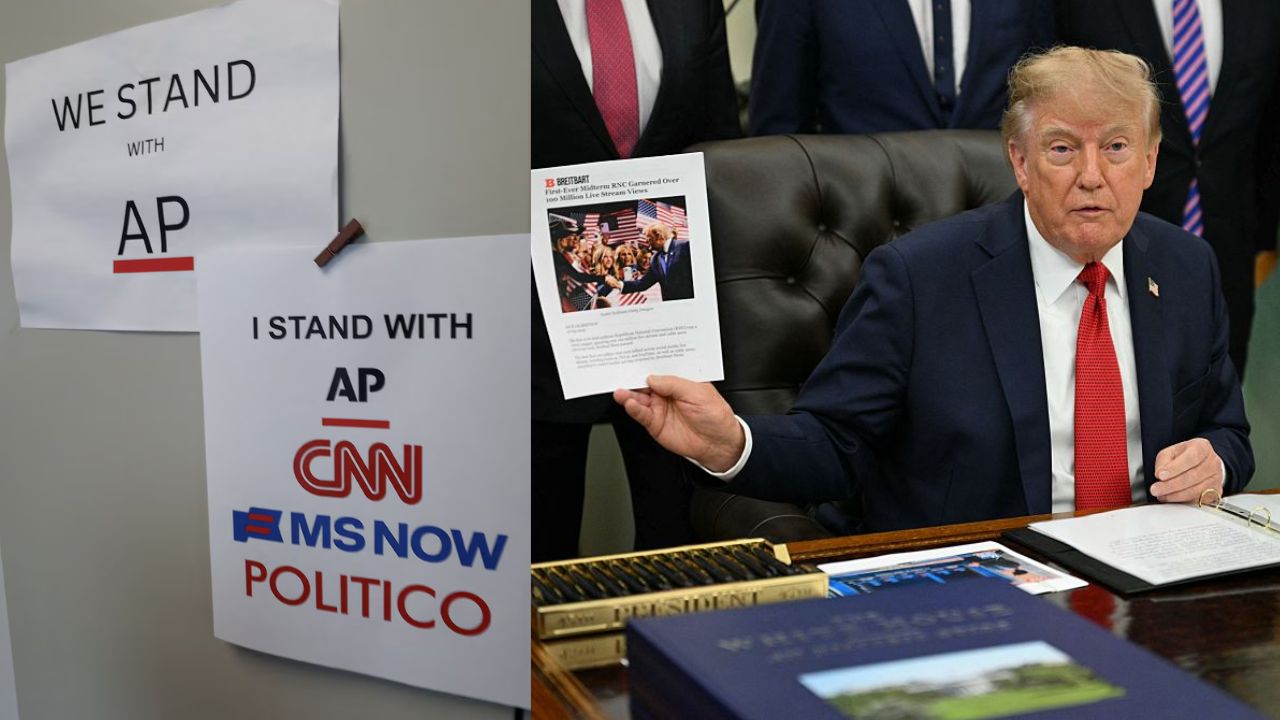 Trump vs US Media : Trump vs US Media: डोनाल्ड ट्रम्प यांना न्यायालयाचा मोठा धक्का; CNN सह 3 माध्यम संस्थांवरील बंदी अखेर उठवली