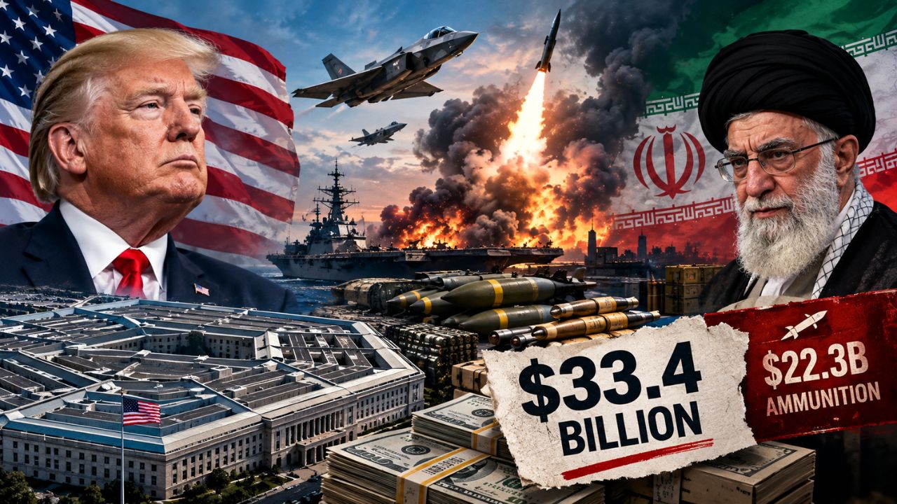 Iran War : युद्ध की पैशांचा महापूर? अमेरिकेने खर्च केले तब्बल ३३.४ अब्ज डॉलर