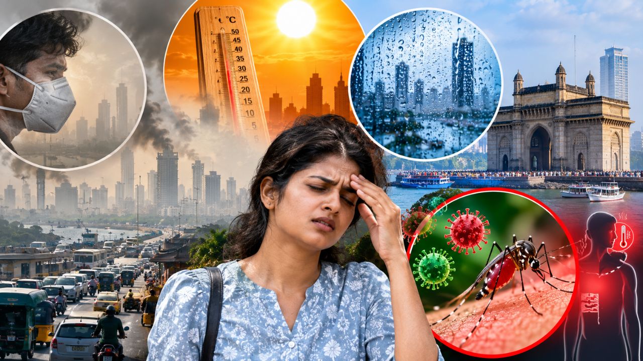 World Environmental Health Day: मुंबईच्या पर्यावरणाचा आरोग्यावर वाढता ताण! उष्णता, आर्द्रता आणि डासजन्य आजारांचा एकत्रित विळखा