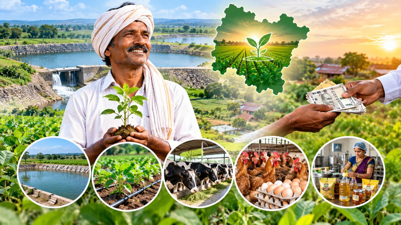 Yavatmal News: ५५९ गावांना कृषी संजीवनीचा आधार! जलसंधारणापासून कृषिपूरक व्यवसायापर्यंत शेतकरींना अर्थसहाय्य