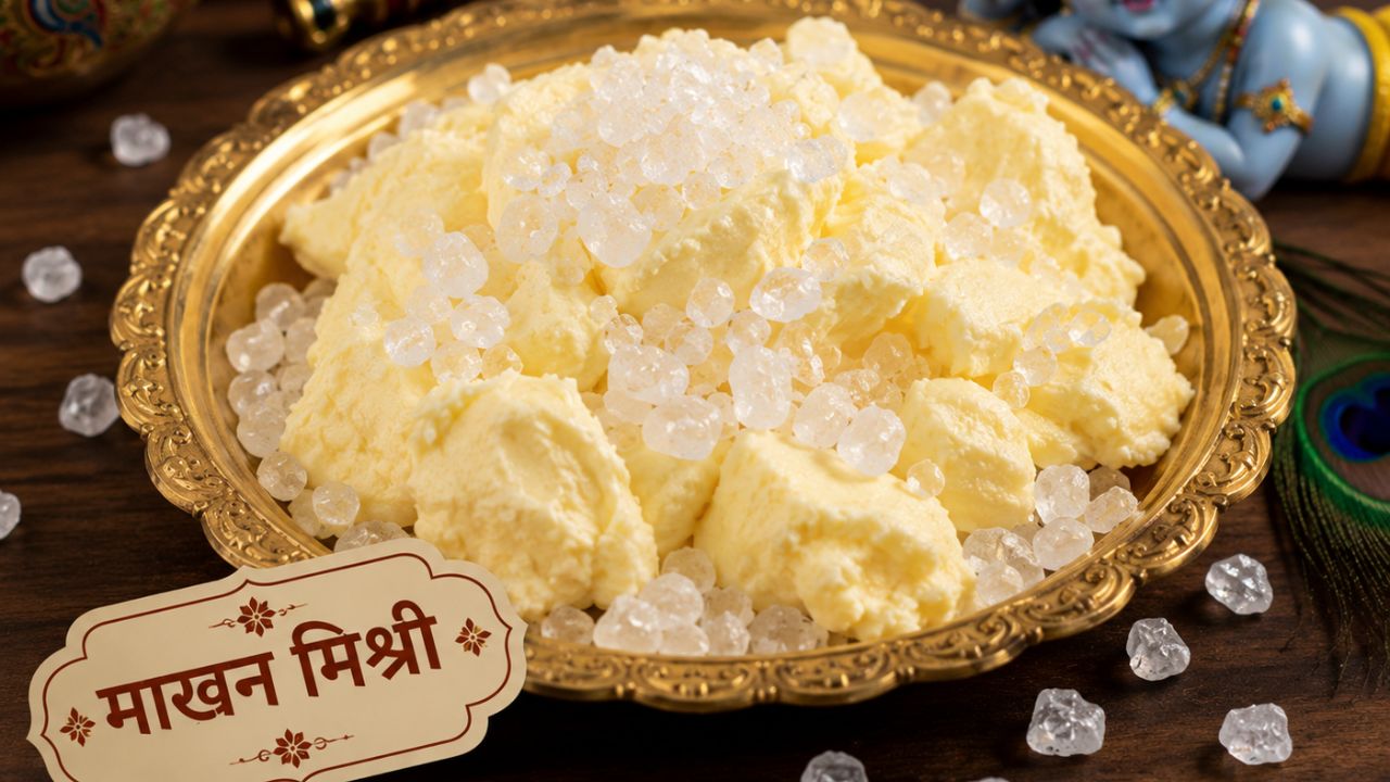 Janmashtami Recipe: कान्हाच्या नैवेद्यासाठी पारंपरिक पद्धतीने बनवा माखन मिश्री, कान्हाला आवडणारा खास प्रसाद