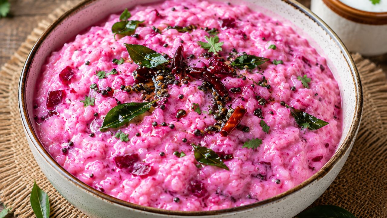Food Recipe: पारंपरिक दहीभाताला द्या मॉडर्न ट्विस्ट! दुपारच्या जेवणात सोप्या पद्धतीमध्ये बनवा बीट दही भात, लहान मुलं खातील आवडीने