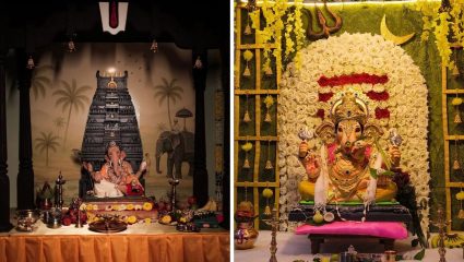 Ganeshotsav 2026: गणपती बाप्पाच्या स्वागतासाठी भन्नाट डेकोरेशन! घर सजवण्यासाठी पाहा फुलांच्या हटके आयडिया