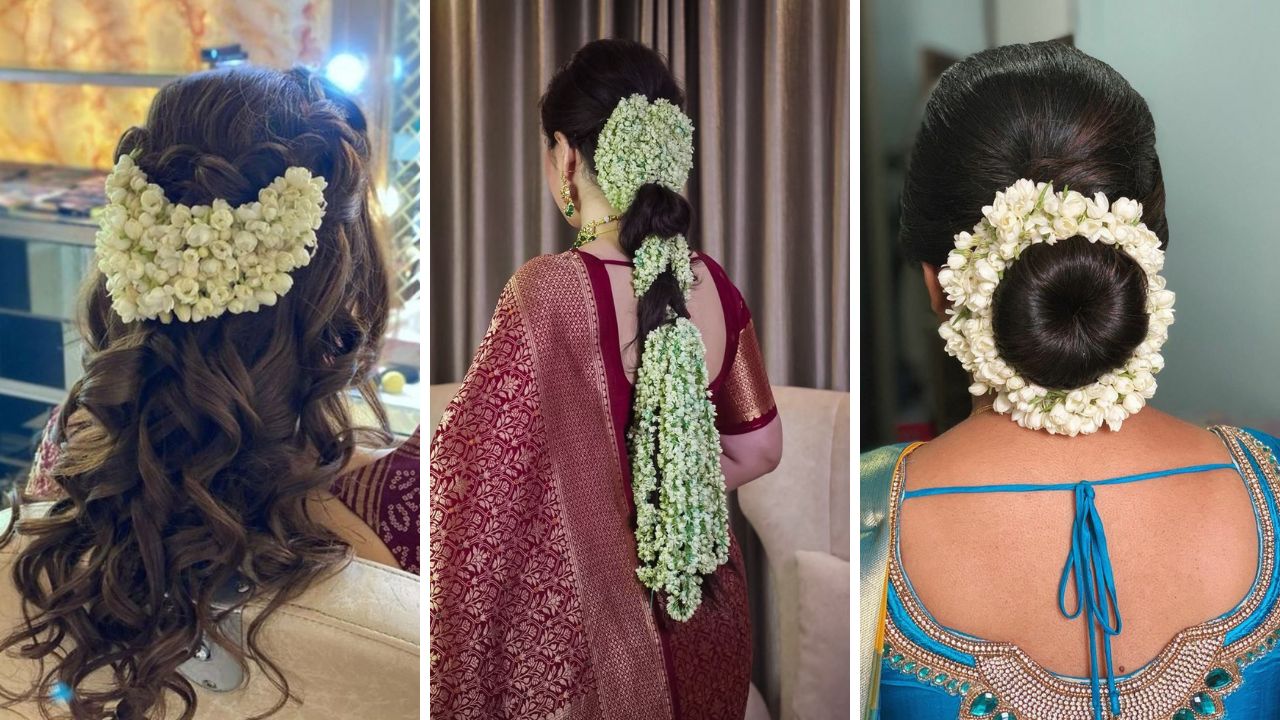 Hairstyle Tips: नऊवारीपासून साडीपर्यंत परफेक्ट! केसांमध्ये गजरा माळण्याच्या सुंदर आणि स्टायलिश पद्धती