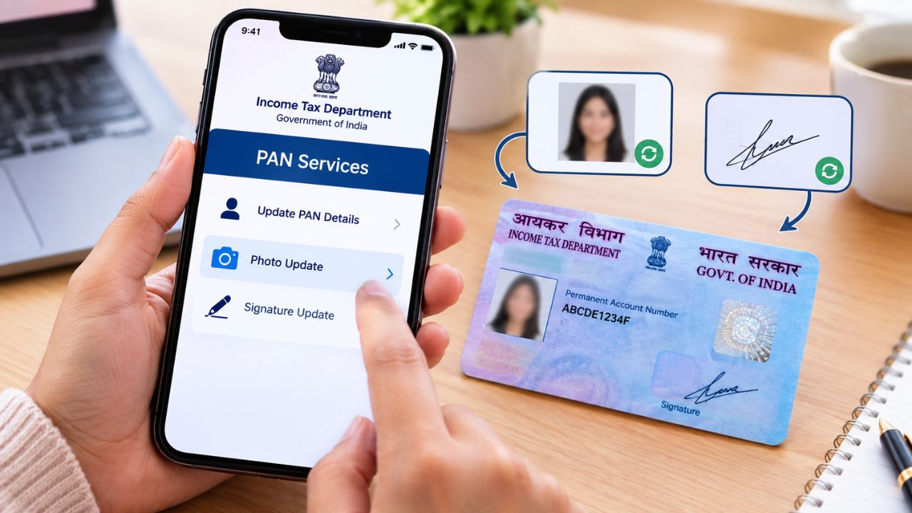 Tech News: PAN Card वरील फोटो किंवा सही अपडेट करायची आहे? ‘या’ पद्धतीने फोनवरून घरबसल्या करता येईल ऑनलाइन अपडेट