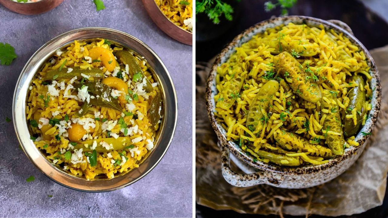 गणपती उत्सवात पारंपरिक पद्धतीने बनवा नैवेद्याच्या पानातील तोंडली भात, पदार्थ पाहताच क्षणी सुटेल तोंडाला पाणी