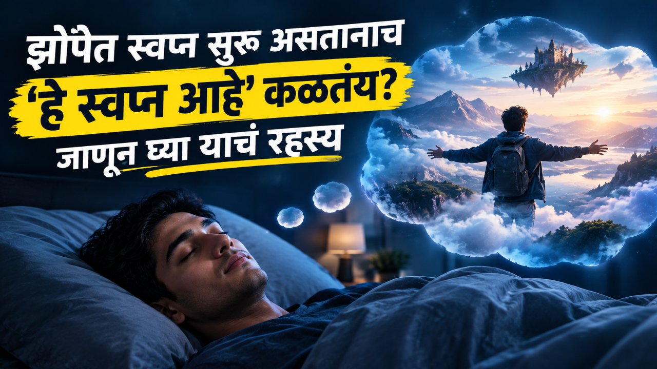 झोपेत स्वप्न सुरू असतानाच ‘हे स्वप्न आहे’ कळतंय? जाणून घ्या Lucid Dream चं रहस्य