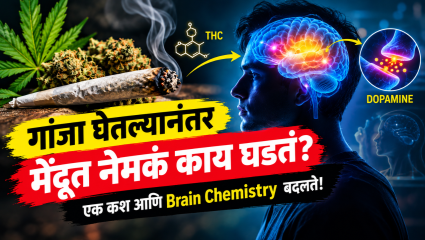 गांजा, चरस की अफू? नशा नेमका मेंदूशी काय खेळतो? ‘हाय’ वाल्या किकचा मेंदूतील डोपामिन आणि रिवॉर्ड सिस्टीमवर काय परिणाम होतो?