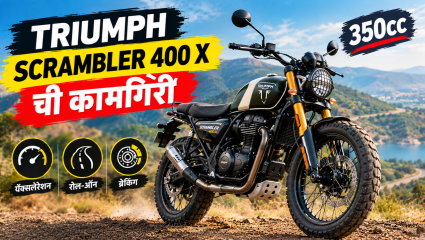 Triumph Scrambler 400 X पावर, पर्फोर्मंस आणि इंजिनाची A टू Z माहिती! जाणून घ्या