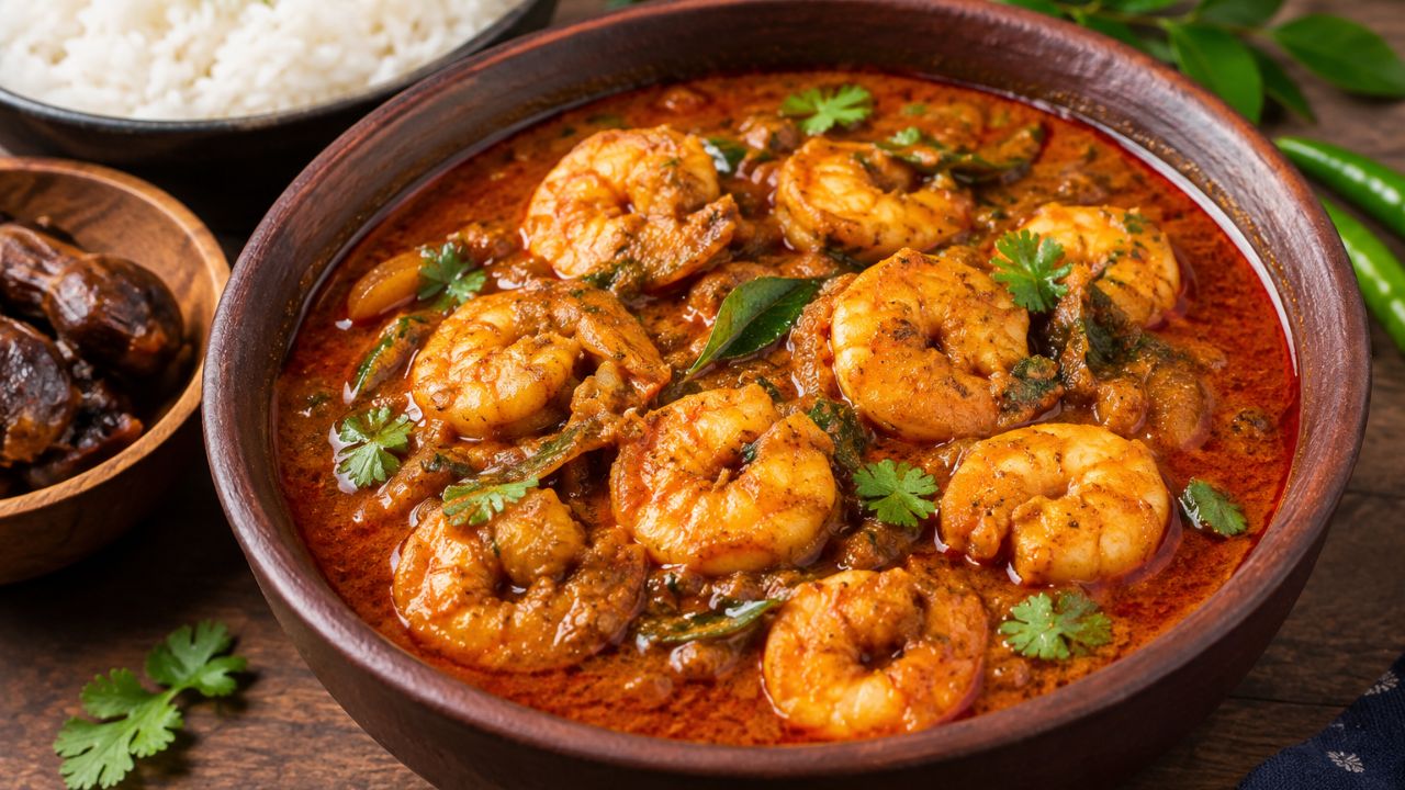 SeaFood Recipe: पाहताच क्षणी तोंडाला सुटेल पाणी! गरमागरम वाफाळत्या भातासोबत खाण्यासाठी कोकणी पद्धतीमध्ये बनवा चिंच कोळंबी रस्सा