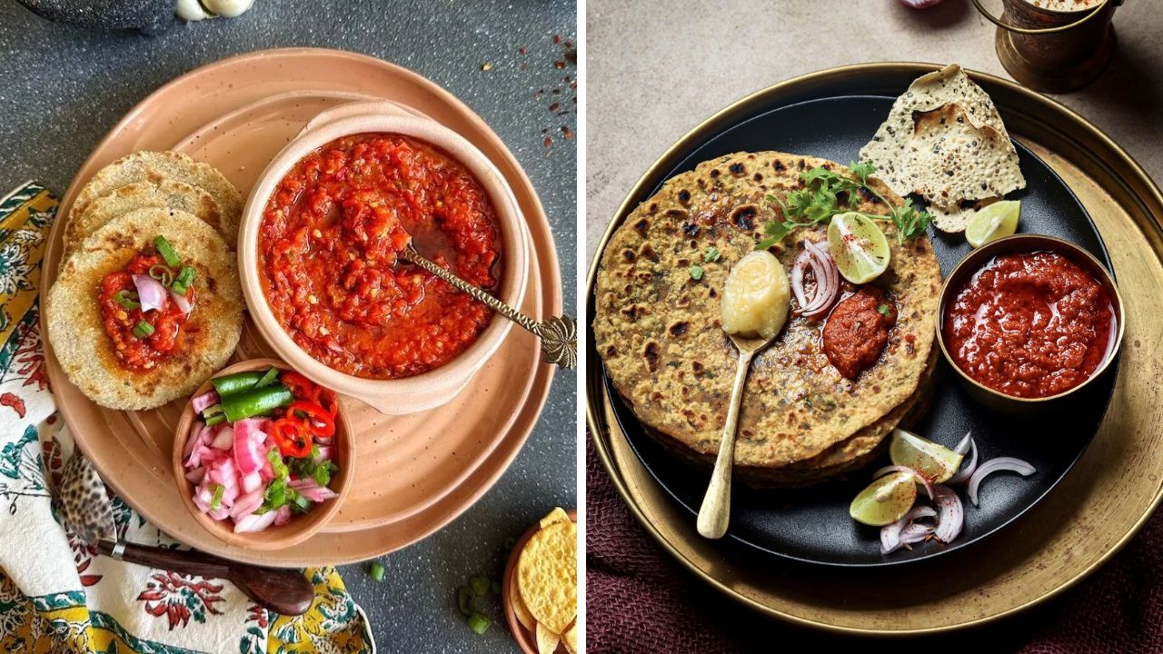 Rajasthani Traditional Food: पारंपरिक गावरान पदार्थ! बाजरीच्या भाकरीसोबत खाण्यासाठी बनवा झणझणीत राजस्थानी लसूण-मिरची चटणी