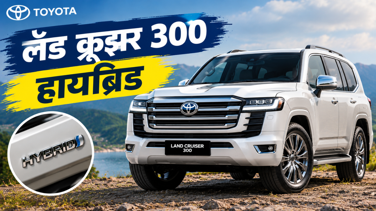 Toyota Land Cruiser300 हायब्रिड आली समोर! 457 PS पॉवरसह दमदार SUV, पेट्रोल V6 इंजिनला रामराम!