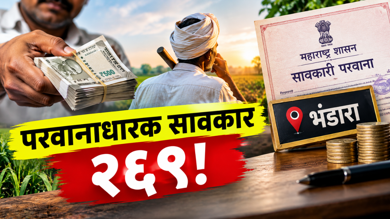 Bhandara News: भंडारा जिल्ह्यात २६९ परवानाधारक सावकार! एकही तक्रार नाही; अवैध सावकारी नाही की तक्रारीच पोहोचत नाही?