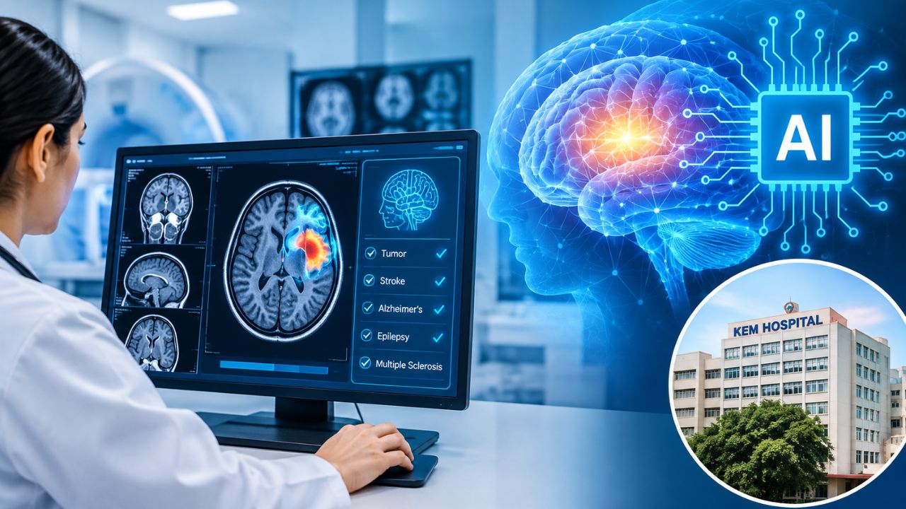 Health Update: ‘एआय’च्या मदतीने मेंदूविषयक आजारांचे निदान! केईएम रुग्णालयात प्रायोगिक तत्त्वावर प्रकल्प