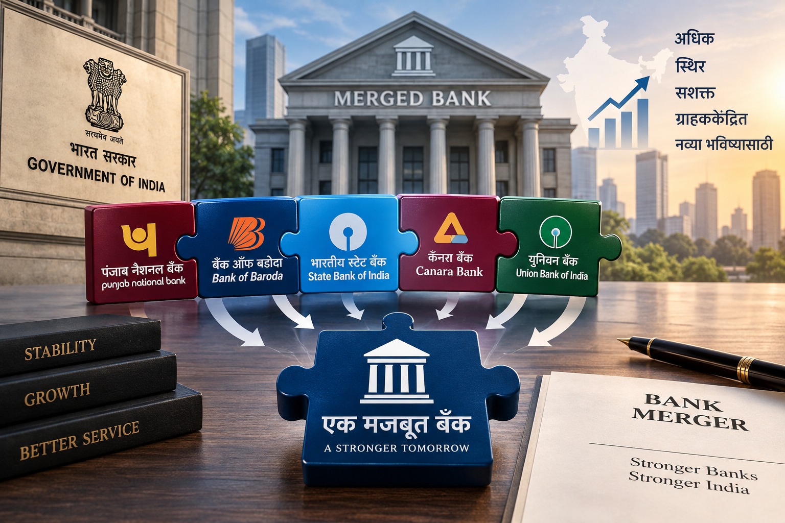 Public Sector : सार्वजनिक क्षेत्रातील बँकांच्या विलीनीकरण होणार? काय आहे नेमकं प्रकरण ?
