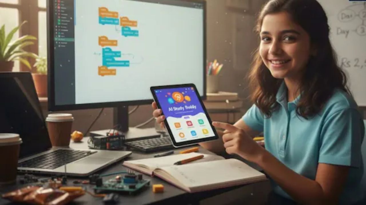 AI study app: कोडिंग न येताही विद्यार्थिनीने बनवले AI स्टडी ॲप, अवघ्या ३ दिवसांत कमावले लाखो रुपये