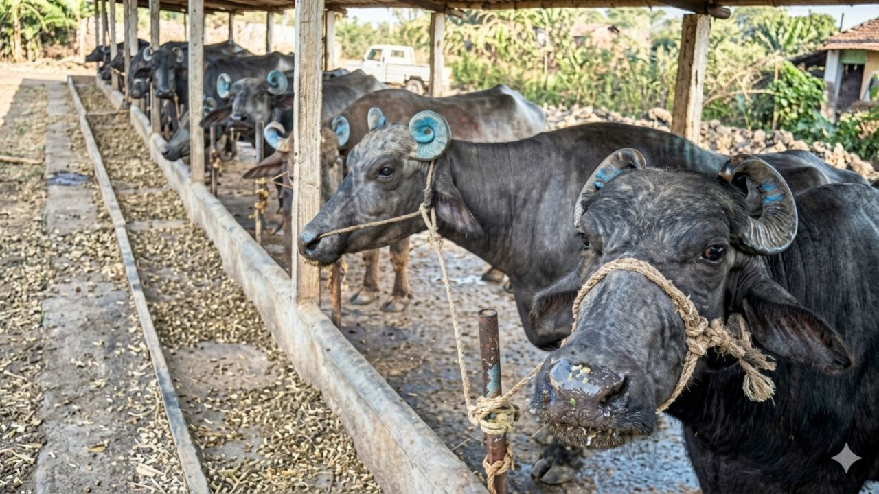 Karjat News : माले येथे शेतकऱ्यांच्या घरातून वासरू पळवले ,शेतकऱ्यांची पोलिसात तक्रार..