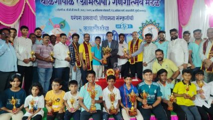 carrom tournament : गणाधीश चषक स्पर्धेत प्रसन्न गोळेला जेतेपद, सोहमला उपविजेतेपदावर मानावे लागले समाधान