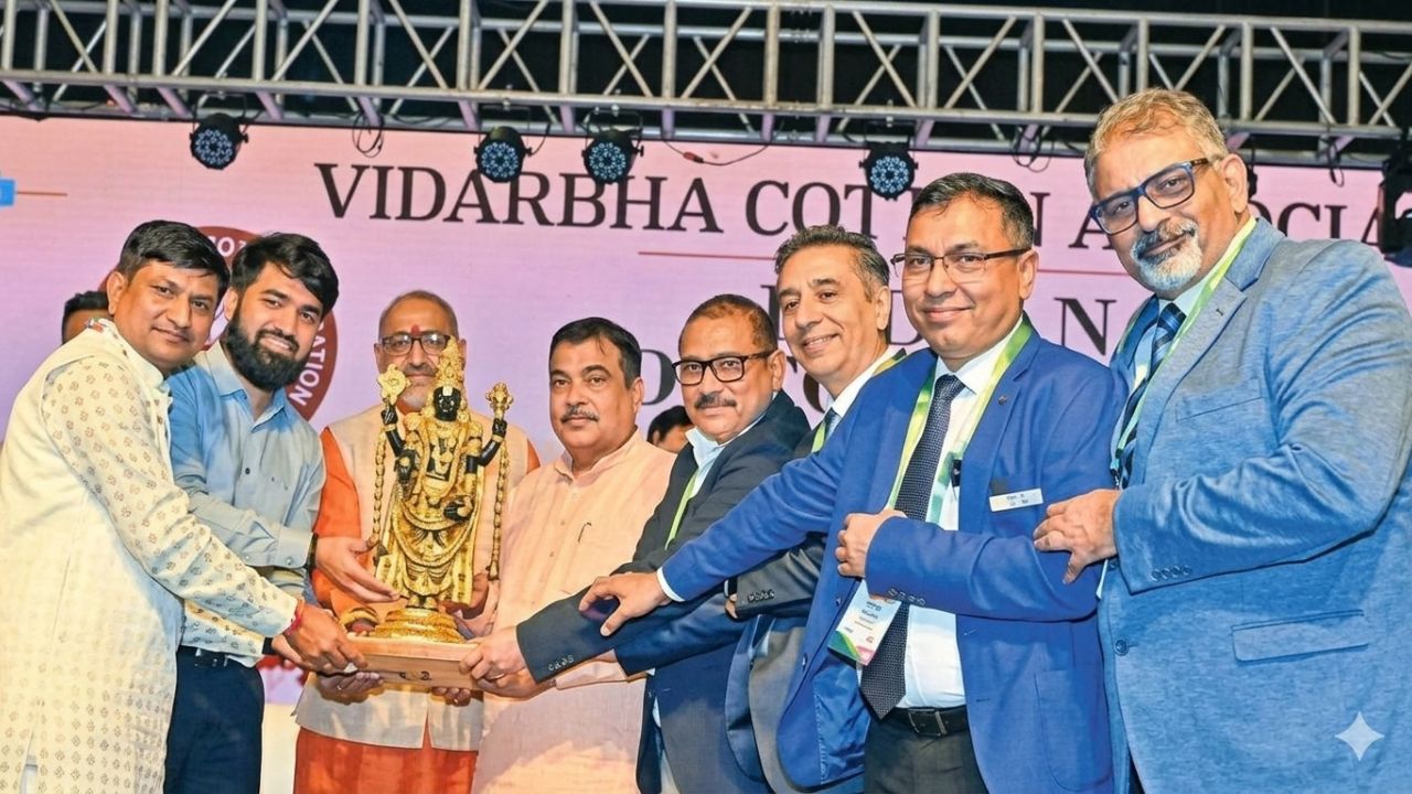 Nagpur News : कापूस उत्पादनात मोठी झेप घेण्याची वेळ! नितीन गडकरींचे आवाहन