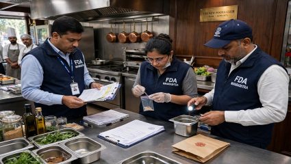 FDA Action : स्वयंपाकघरात जिवंत झुरळे, उंदराची विष्ठा अन्…; ‘एफडीए’ची द न्यू पूना क्लबवर मोठी कारवाई