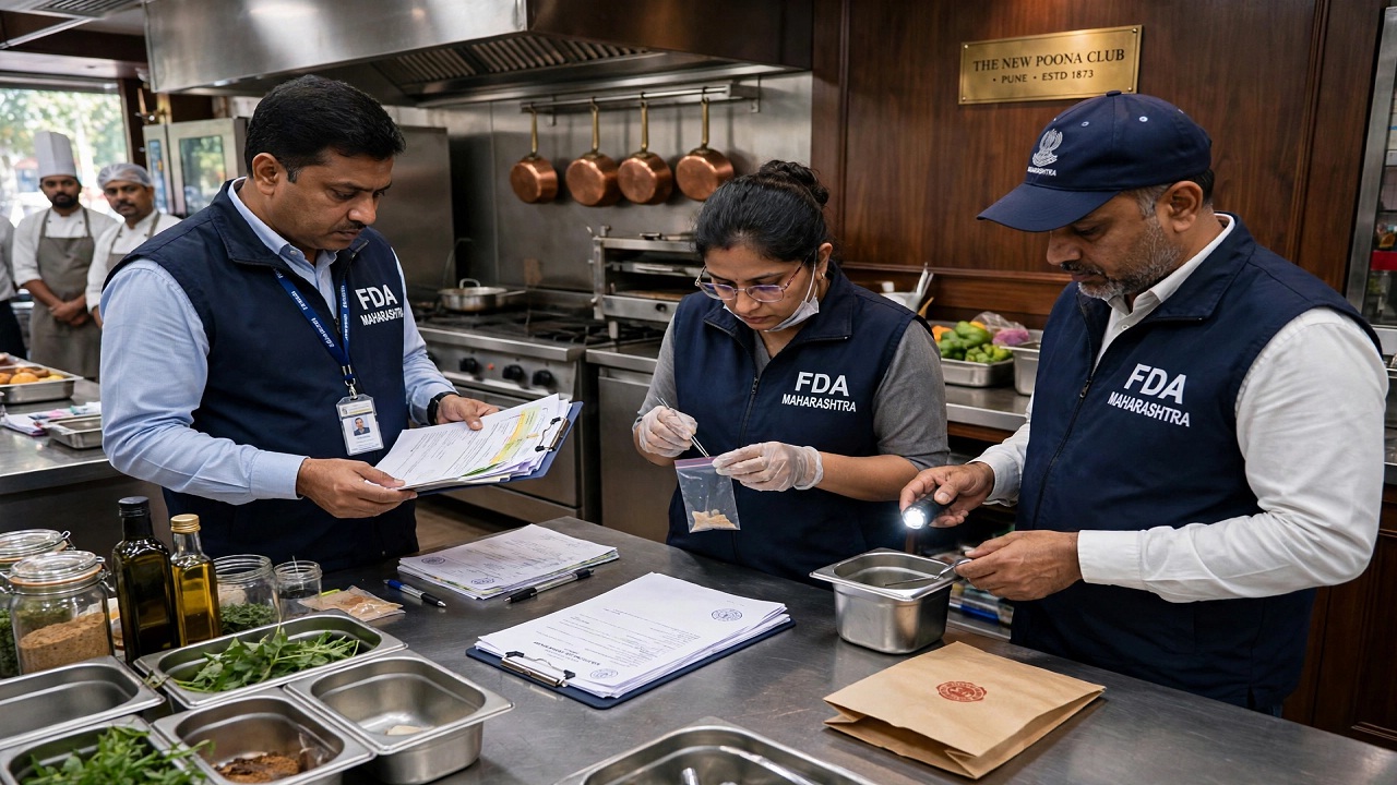 FDA Action : स्वयंपाकघरात जिवंत झुरळे, उंदराची विष्ठा अन्…; ‘एफडीए’ची द न्यू पूना क्लबवर मोठी कारवाई