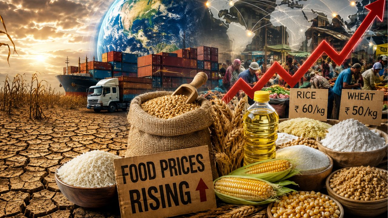  Global Food Crisis : जगभरातील अन्न महागाईचा नवा धोका; युद्ध, हवामान बदलाने पुरवठ्यावर मोठा परिणाम
