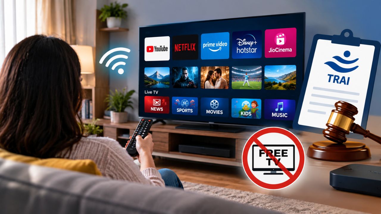 Smart TV यूजर्ससाठी महत्त्वाची बातमी; मोफत टीव्ही पाहण्याचा काळ संपणार? TRAI आणणार नवे नियम
